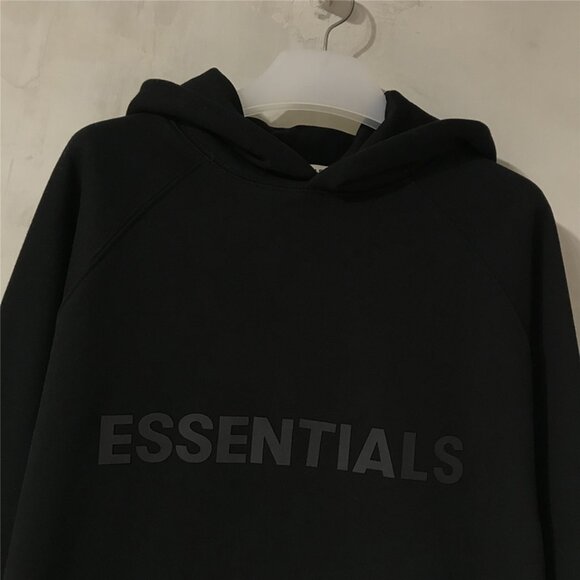 Fear of God Black Hooded Sweatshirt - Picture 7 of 8